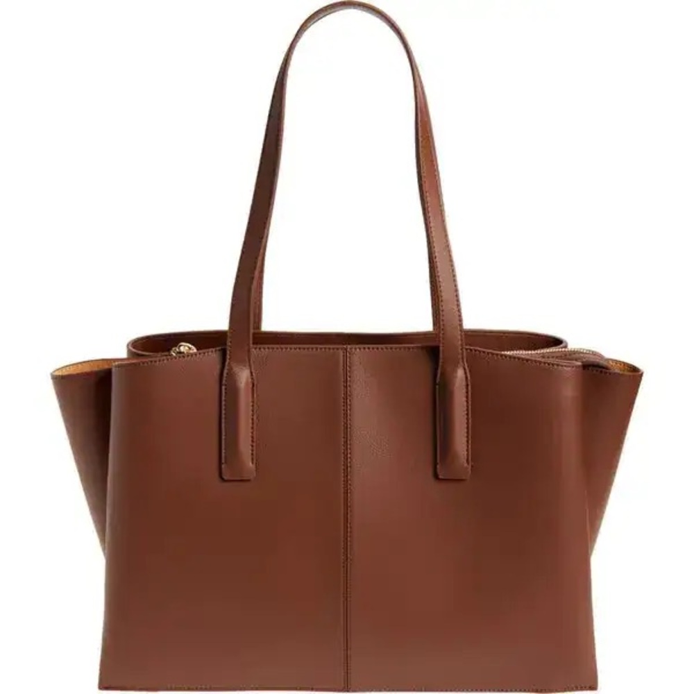 Freja New York - Paloma Leather Tote Bag in Pecan